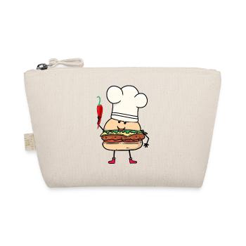 Chilli Cook Cooks Cook Burger Kitchen Cooking - Organic Pouch - nature - Front