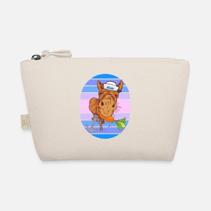 maritime seafaring sailor Moin Ahoy Organic Pouch