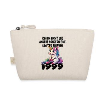 Limited Edition 1999 Geburtstag 1999 Geboren - Bio-Täschchen - Natur - Vorne