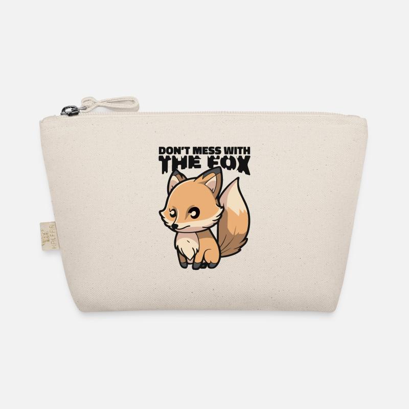 Don't Mess With The Fox Canidae Caninae Red Fox Organic Pouch