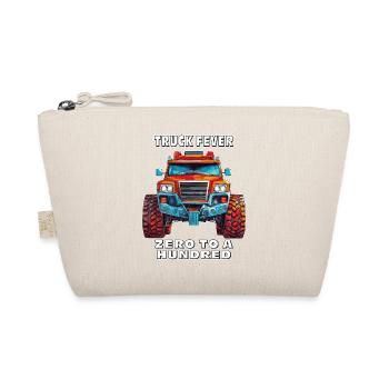 AUTO TRUCK FEVER ZERO TO A HUNDRED - Organic Pouch - nature - Front