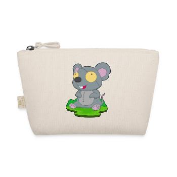 Mouse Halloween Zombie - Organic Pouch - nature - Front