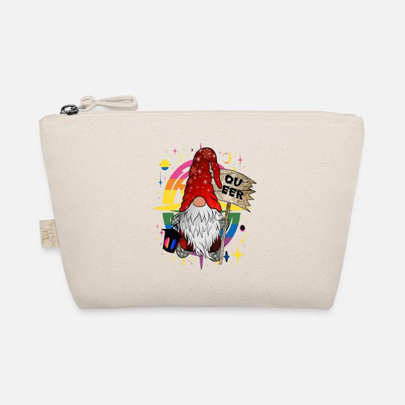 Weihnachtswichtel lustiger Queer LGBTQ+ Gnome Bio-Täschchen