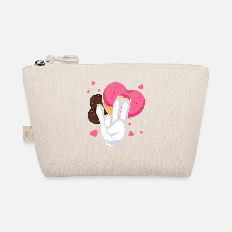 silly embarrassing sarcasm nerd geek donut Organic Pouch