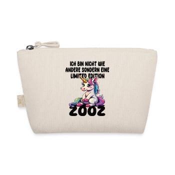 Limited Edition 2002 Geburtstag 2002 Geboren - Bio-Täschchen - Natur - Vorne