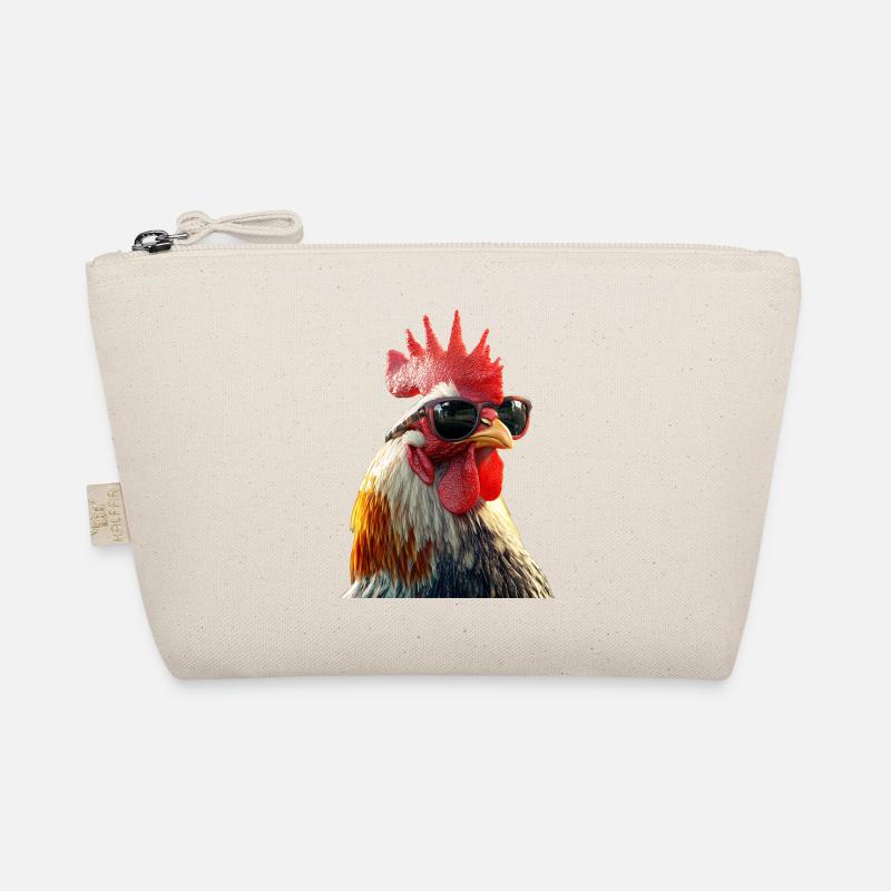 Hahn Chicken Daddy Hühnerstall Dad Landwirt Hühner Bio-Täschchen