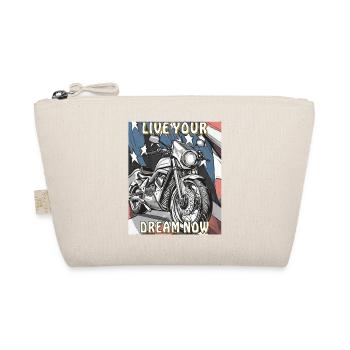 MOTORRAD LIVE YOUR DREAM NOW - Organic Pouch - nature - Front