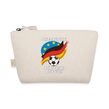 FOOTBALL ONE NATION ONE TEAM ONE WIN - Organic Pouch - nature - Front