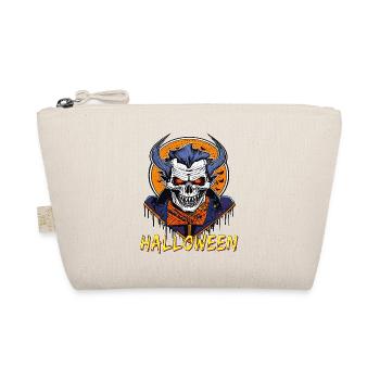 HALLOWEEN SKELETON - Organic Pouch - nature - Front