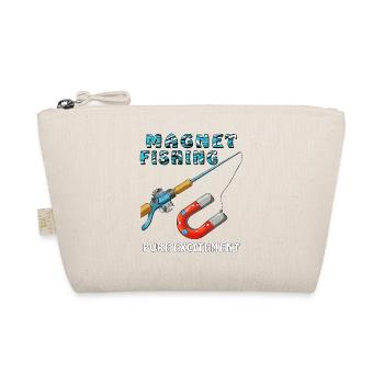 MAGNET FISHING PURE EXCITEMENT - Organic Pouch - nature - Front