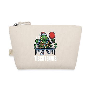 Ping Pong Christmas Tree Costume Christmas Tree Santa - Organic Pouch - nature - Front