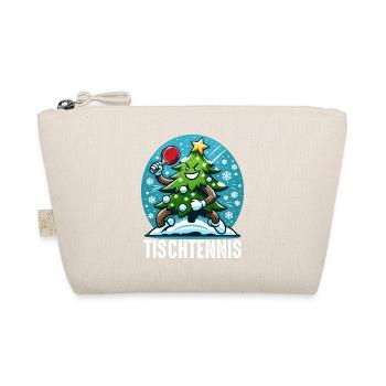 Ping Pong Christmas Tree Costume Christmas Tree Santa - Organic Pouch - nature - Front