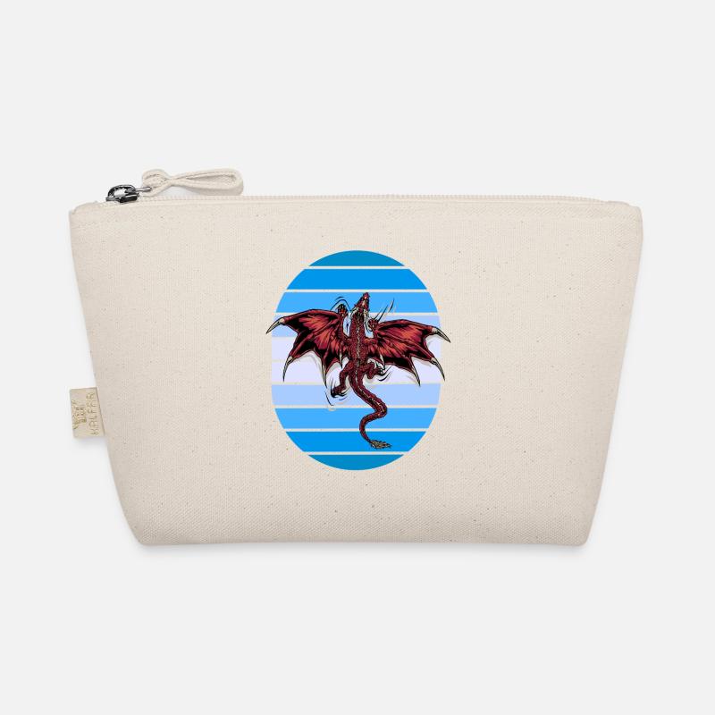 mystisch Drache Drachen - Bio-Täschchen - Natur