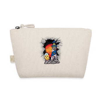Seefahrt Matrosen Küken Leuchtturm maritim - Bio-Täschchen - Natur - Vorne