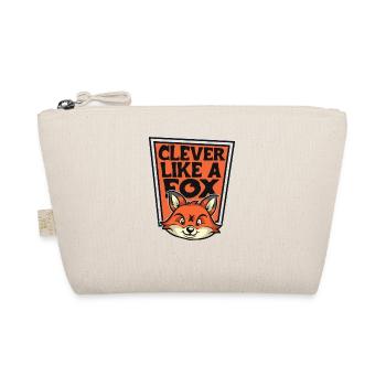 Clever Like A Fox Caninae Red Fox Canidae Fox - Organic Pouch - nature - Front