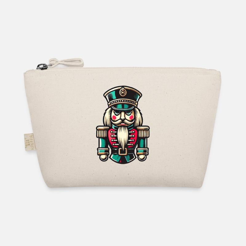 Christmas Nutcracker Illustration Organic Pouch