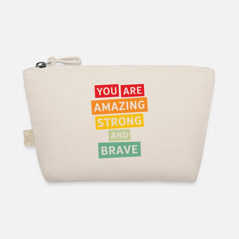 Vous êtes une motivation incroyable, forte et courageuse Trousse biologique