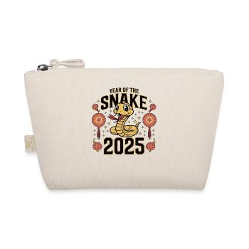 Chinese Year 2025 Year of the Snake - Organic Pouch - nature - Front