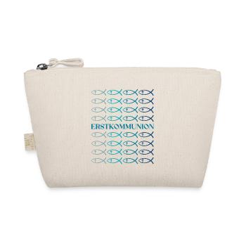 Erstkommunion Fisch Kommunionsoutfit Kommunion - Bio-Täschchen - Natur - Vorne