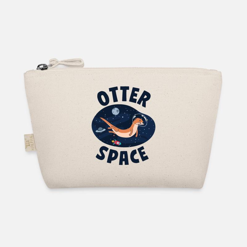 Otter Pun Space Science Astronaut Bio-Täschchen