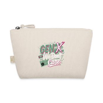 Gen X We Don't Care 4 - Bio-Täschchen - Natur - Vorne