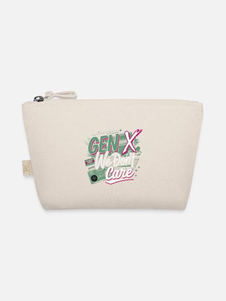 Gen X We Don't Care 4 - Bio-Täschchen - Natur