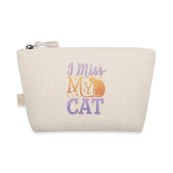 I Miss My Cat 6 - Bio-Täschchen - Natur - Vorne
