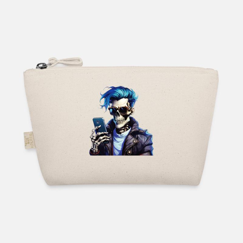 SKELETON MAN Organic Pouch