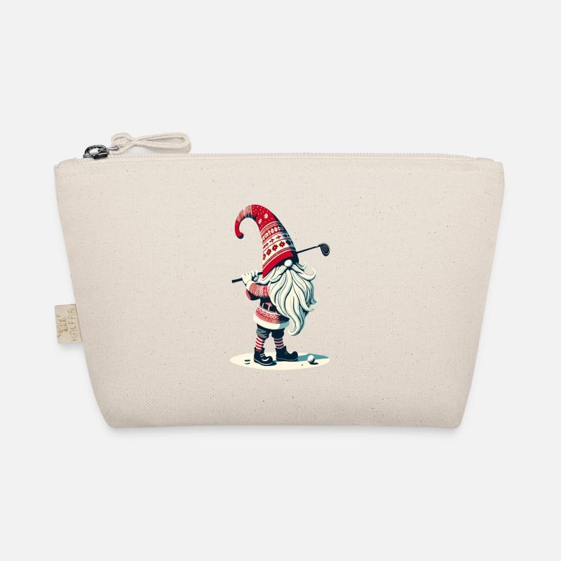 Golfer Gnome for Golf Lovers Organic Pouch