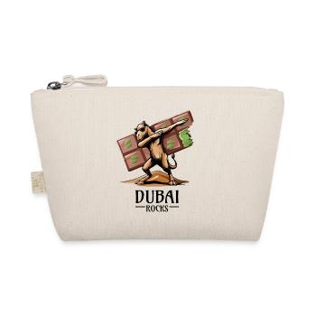 Dabbing dromedary and Dubai vibes - Organic Pouch - nature - Front