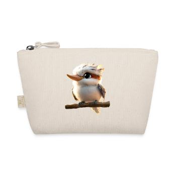 Kookaburra Hunter Reads Laughing Hans Sweet Bird - Organic Pouch - nature - Front