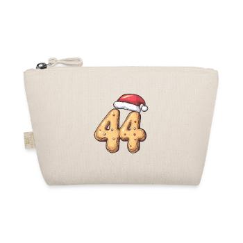 44 Number Christmas Cookie - Organic Pouch - nature - Front