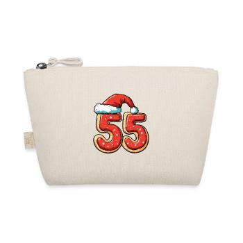55 Number Christmas Cookie - Organic Pouch - nature - Front