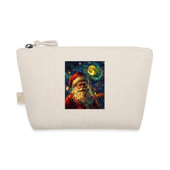 Père Noël Femmes Hommes Enfants Noël - Trousse biologique - nature - Devant