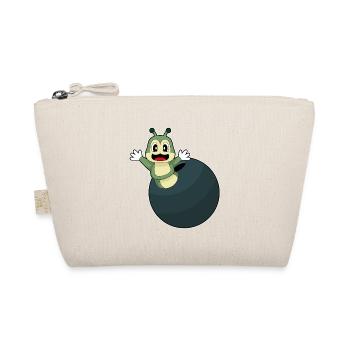 Caterpillar Bowling Bowling Ball - Organic Pouch - nature - Front
