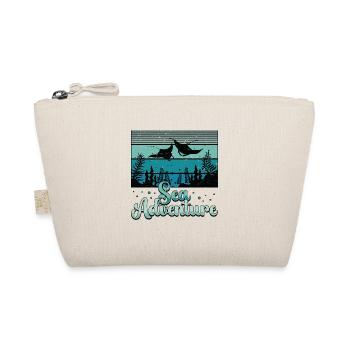 Manta Rays Sea Adventure Freediving Scuba Diving - Organic Pouch - nature - Front