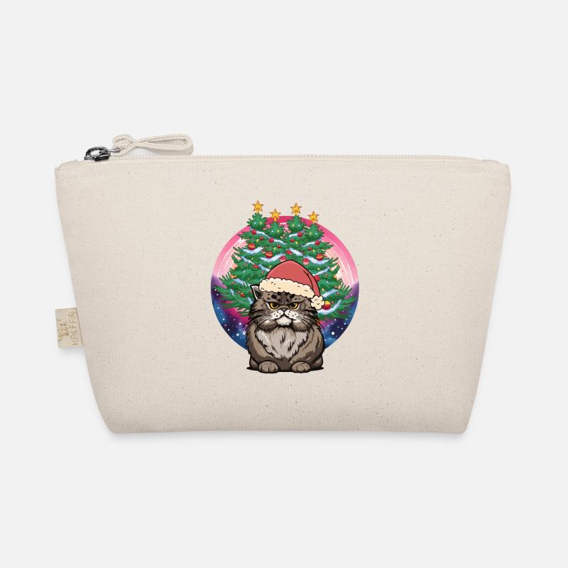 Chat de Noël Père Noël Père Noël Père Noël Trousse biologique