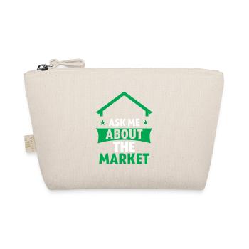 Ask Me About The Market - Bio-Täschchen - Natur - Vorne