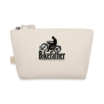 The BikeFather Radfahrer Fahrrad Fahrradfahrer - Bio-Täschchen - Natur - Vorne