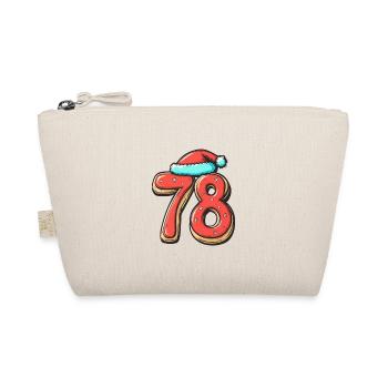 78 Number Christmas Cookie - Organic Pouch - nature - Front