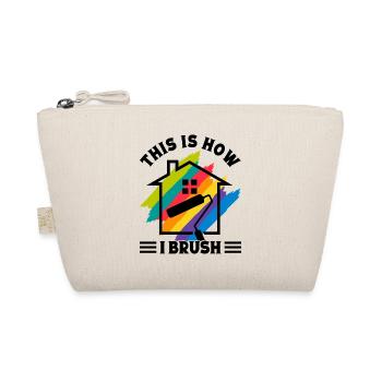 Funny Gifts for Home Painters Professional Painter Ideas - Organic Pouch - nature - Front