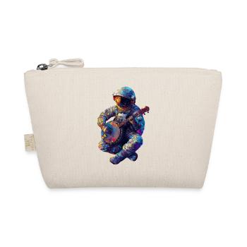 Astronaut Banjo - Organic Pouch - nature - Front