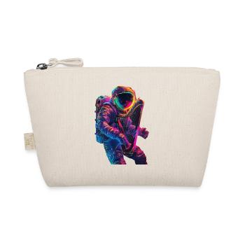 Astronaut Harfe - Bio-Täschchen - Natur - Vorne