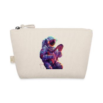 Astronaut Harfe - Bio-Täschchen - Natur - Vorne