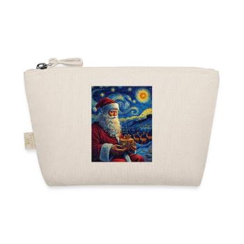 Père Noël Femmes Hommes Enfants Noël - Trousse biologique - nature - Devant