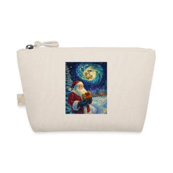 Père Noël Femmes Hommes Enfants Noël - Trousse biologique - nature - Devant