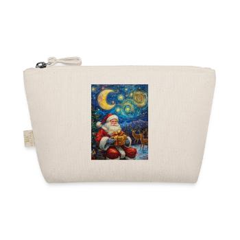 Père Noël Femmes Hommes Enfants Noël - Trousse biologique - nature - Devant