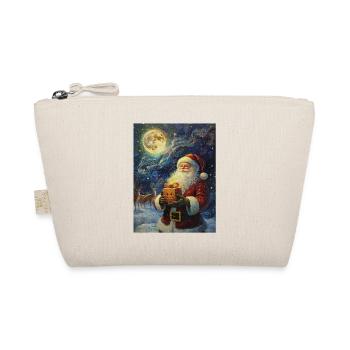Père Noël Femmes Hommes Enfants Noël - Trousse biologique - nature - Devant