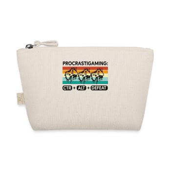 Gamer Procrastigaming CTR Alt Defeat Gaming - Organic Pouch - nature - Front
