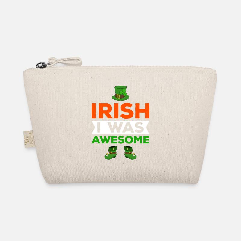 Happy St. Patrick's Day Kleeblätter Bio-Täschchen